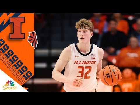 Kasparas Jakucionis Highlights From Illinois Win Vs Wisconsin Big