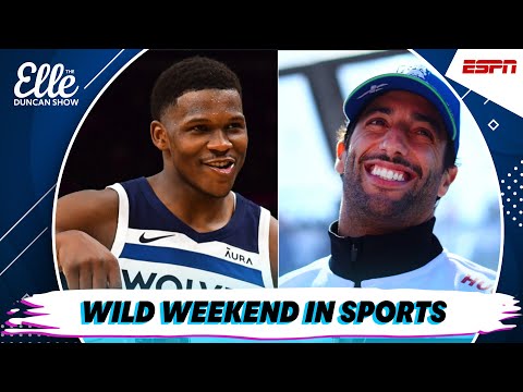 Anthony Edwards and Daniel Ricciardo are walking soundbites | The Elle Duncan Show