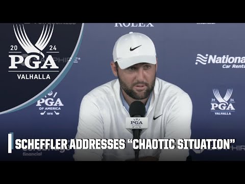 Scottie Scheffler after Round 2: ‘Stretching in a jail cell was new for ...