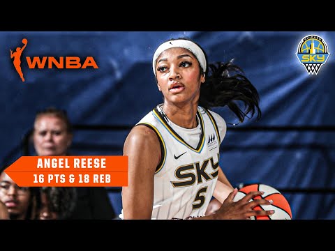 Angel Reese records BIG DOUBLE-DOUBLE in Sky’s win vs. Wings | WNBA on ...