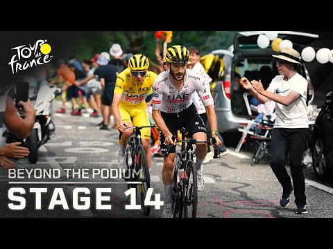 Tadej Pogacar, UAE Team Emirates tactical in Stage 14 win | Beyond the Podium | NBC Sports