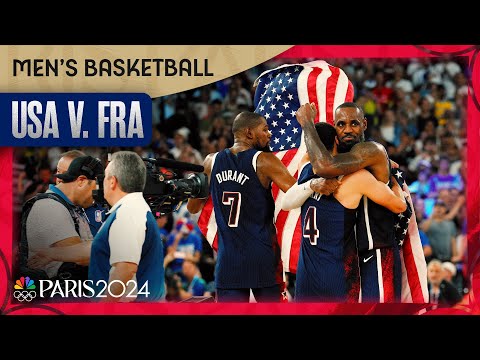 Team USA WINS GOLD Over France As Steph Curry Explodes To Seal It ...