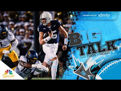 Penn State vs. West Virginia Week 1 Big Ten preview | Big Ten Talk | NBC Sports