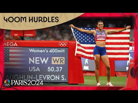 Sydney McLaughlin-Levrone BREAKS WORLD RECORD For 400m Hurdles Gold ...