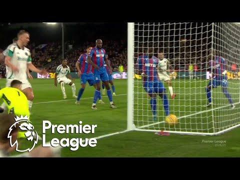Marc Guehi’s own goal puts Newcastle 1-0 in front Crystal Palace | Premier League | NBC Sports