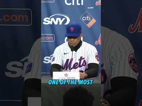 Juan Soto gives some insight on how he picked the Mets #shorts