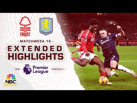 Nottingham Forest v. Aston Villa | PREMIER LEAGUE HIGHLIGHTS | 12/14/2024 | NBC Sports