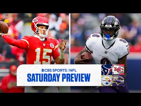 NFL Week 16 Saturday Preview: Texans at Chiefs & Steelers at Ravens