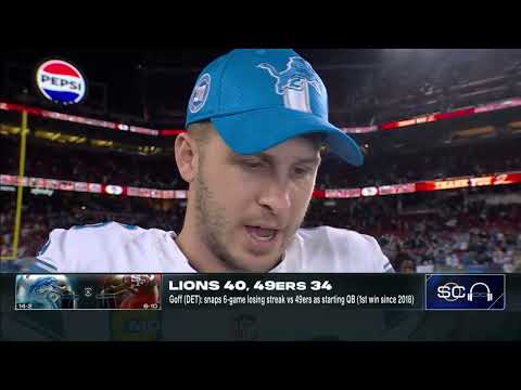 ‘It was personal for us!’ – Jared Goff on the Lions’ MNF win over 49ers | NFL on ESPN