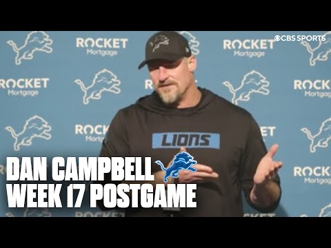 Dan Campbell explains why he played starters before matchup against the Vikings | Press Conference
