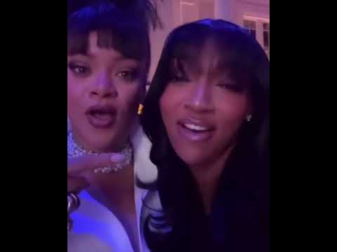 Angel Reese linked up with Rihanna 💯 (via @angelreese5/IG)