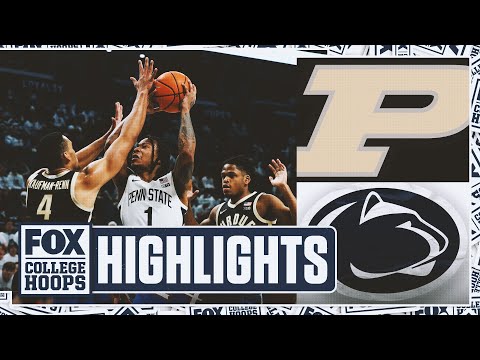 No. 8 Purdue Boilermakers vs. Penn State Nittany Lions Highlights | FOX College Hoops