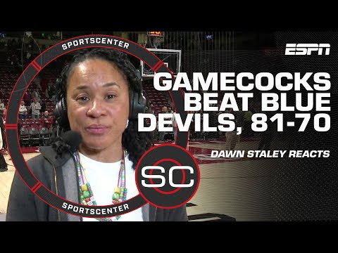 Dawn Staley reacts to South Carolina’s win vs. Duke: ‘Basketball repaid’ Chloe Kitts tonight