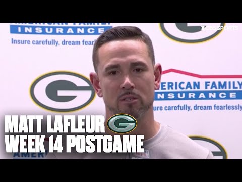 Matt LaFleur describes how slow offensive start and late miscues hurt the Packers | Press Conference