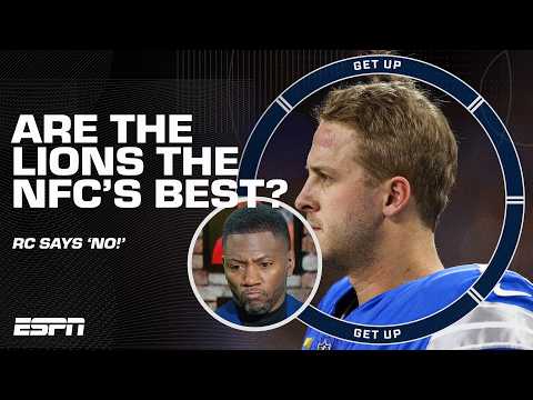 Are the Detroit Lions the BEST team in the NFC? 🤔 Ryan Clark says ‘NO!’ 🗣️ | Get Up