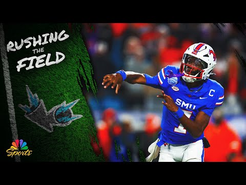 SMU makes final College Football Playoff bracket over Alabama | Rushing the Field | NBC Sports