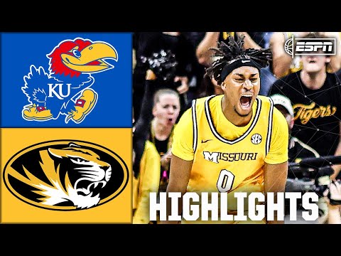 Kansas Jayhawks vs. Missouri Tigers | Full Game Highlights | ESPN College Basketball