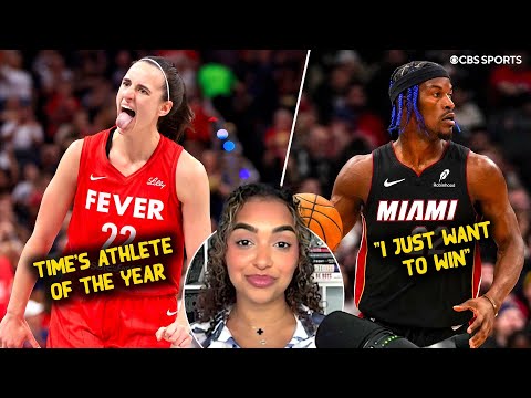 Caitlin Clark named Time’s Athlete of the year, Heat listening to offers on Jimmy Butler + NBA Cup