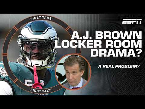‘I’M TIRED OF A.J. BROWN’ 🗣️ Mad Dog SOUNDS OFF on Eagles’ locker room drama 😳 | First Take