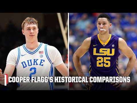 Cooper Flagg COMPARISONS 👀 1️⃣ OF 1️⃣ or the 2ND COMING of these GOATS? 🐐 | Countdown to GameDay