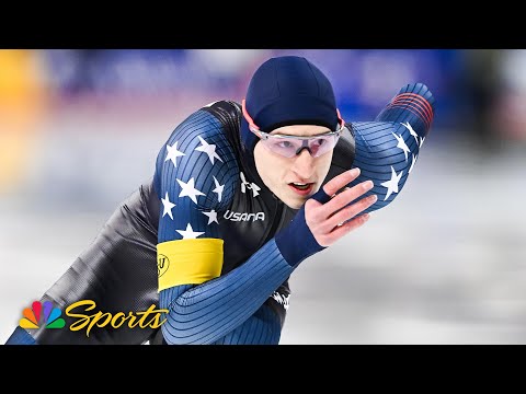 Jordan Stolz keeps speed skating streak alive with 500m victory in Calgary | NBC Sports