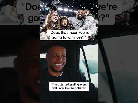 Full circle moment for the Barkley family ❤️ (via @philadelphiaeagles/TT)