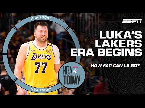 Luka’s Lakers era begins! 🤩 Udonis Haslem sees a WCF run coming 👀 | NBA Today