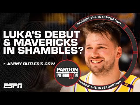 PTI reacts to Luka Doncic’s Lakers debut + Mavs’ ‘dire situation’ after DISASTROUS trade fallout 😱