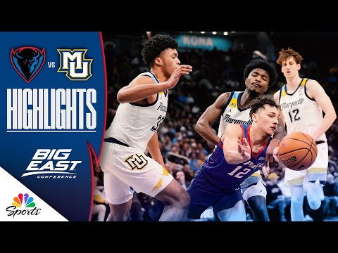 DePaul vs. Marquette | COLLEGE BASKETBALL HIGHLIGHTS | 2/11/25 | NBC Sports