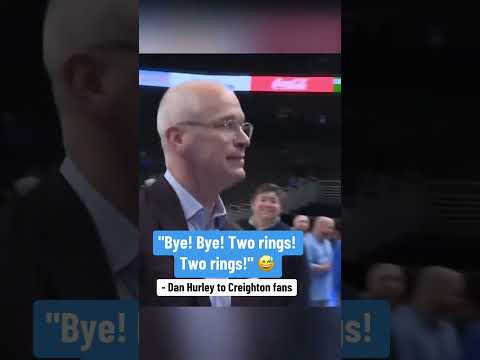 Dan Hurley’s message to Creighton fans 😯 (via claytonjcollier/X, WOWT-TV)