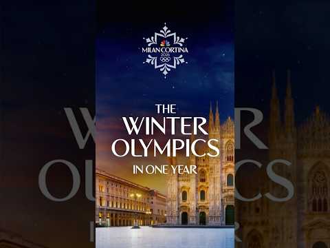 The 2026 Winter Olympics are in one year ❄️