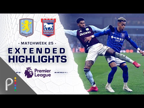 Aston Villa v. Ipswich Town | PREMIER LEAGUE HIGHLIGHTS | 2/15/2025 | NBC Sports