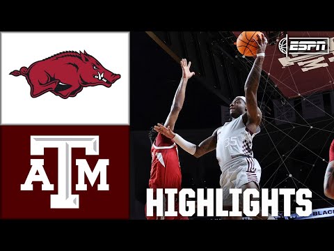 Arkansas Razorbacks vs. Texas A&M Aggies Full Game Highlights ESPN