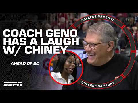Coach Geno Auriemma’s HILARIOUS story about playing Chiney Ogwumike in college 🤣 | College GameDay