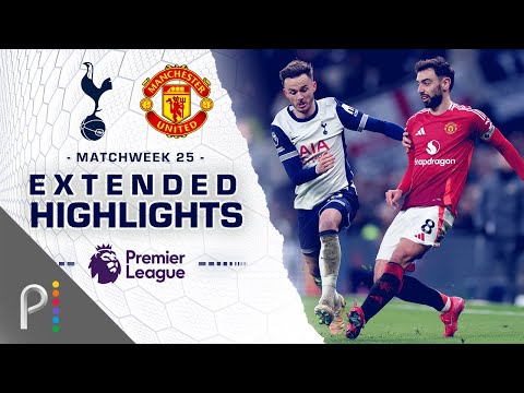 Tottenham Hotspur v. Manchester United | PREMIER LEAGUE HIGHLIGHTS | 2/16/2025 | NBC Sports