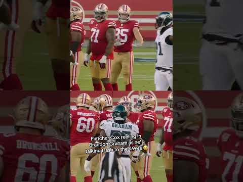 Brandon Graham doing what he does best 🤣 #shorts