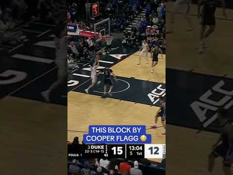 TOUGH BLOCK by Cooper Flagg 😮💨