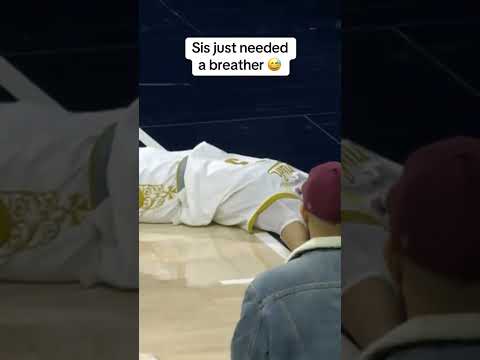 Hannah Hidalgo with the theatrics 🎭