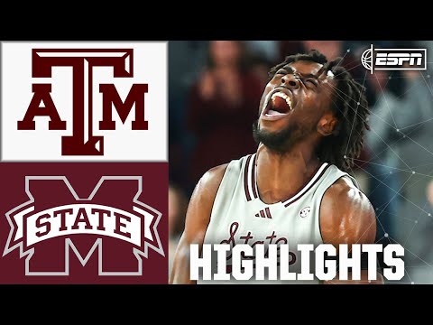 Texas A&M Aggies vs. Mississippi State Bulldogs | Full Game Highlights ...