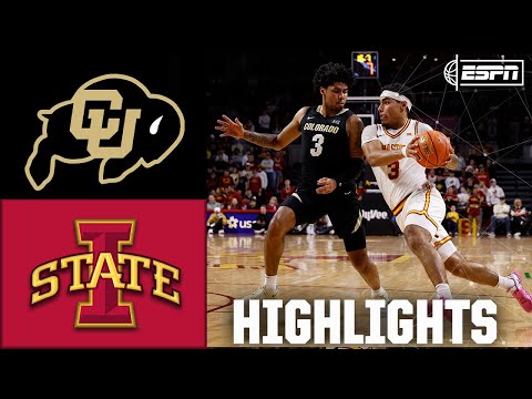 Colorado Buffaloes vs. Iowa State Cyclones | Full Game Highlights | ESPN College Basketball