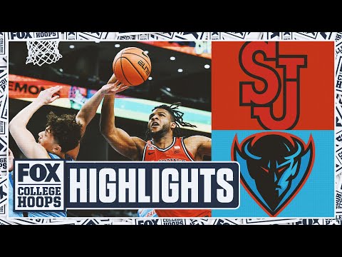 No. 10 St. John’s Red Storm vs. DePaul Blue Demons Highlights | FOX College Hoops