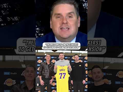Windy says there’s pressure on the Lakers to re-sign Luka👀