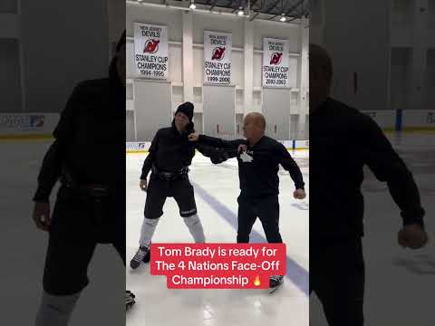 Tom Brady on the ice 🏒 (via @tombrady/TT)