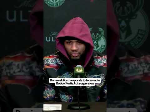 Dame’s comments on Bobby Portis Jr.’s 25-game suspension 👀