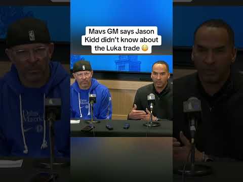 Jason Kidd didn’t know about the Luka trade 🫣