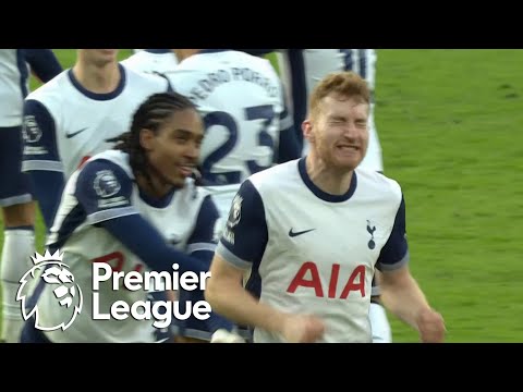 Dejan Kulusevski curls Spurs 4-1 in front of Ipswich Town | Premier League | NBC Sports