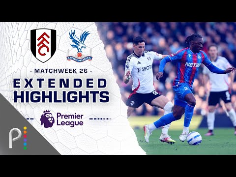 Fulham v. Crystal Palace | PREMIER LEAGUE HIGHLIGHTS | 2/22/2025 | NBC Sports