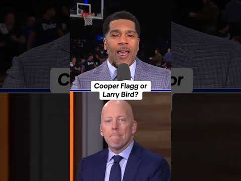Will Cooper Flagg be better than Larry Bird? 🤔 #LarryBird #nba #cooperflagg #collegebasketball #duke