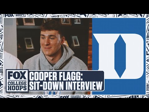 Cooper Flagg talks expectations with Duke, dealing with critics, & NBA hype | FOX College Hoops