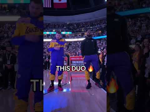 The Luka-LeBron duo 🔥